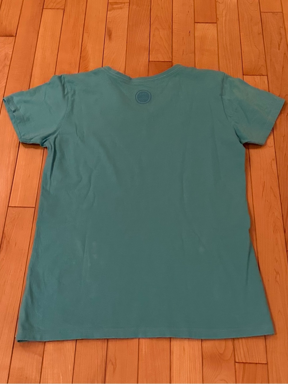Life Is Good Women’s I’ll Be Watching You Crusher V-Neck Tee; Sz. S - Picture 6 of 8